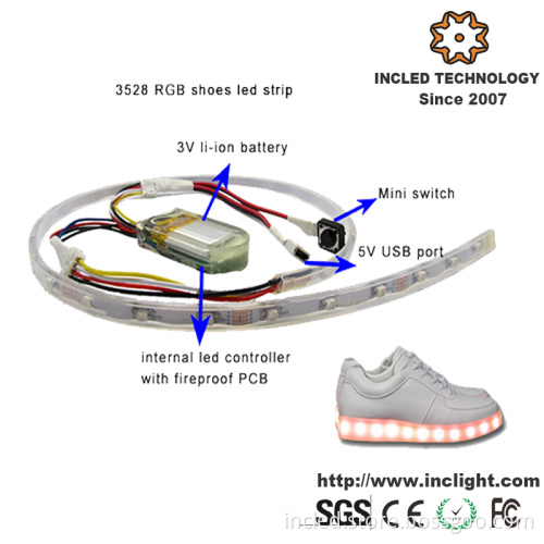 24 LED SMD3528 Shoes LED Strip